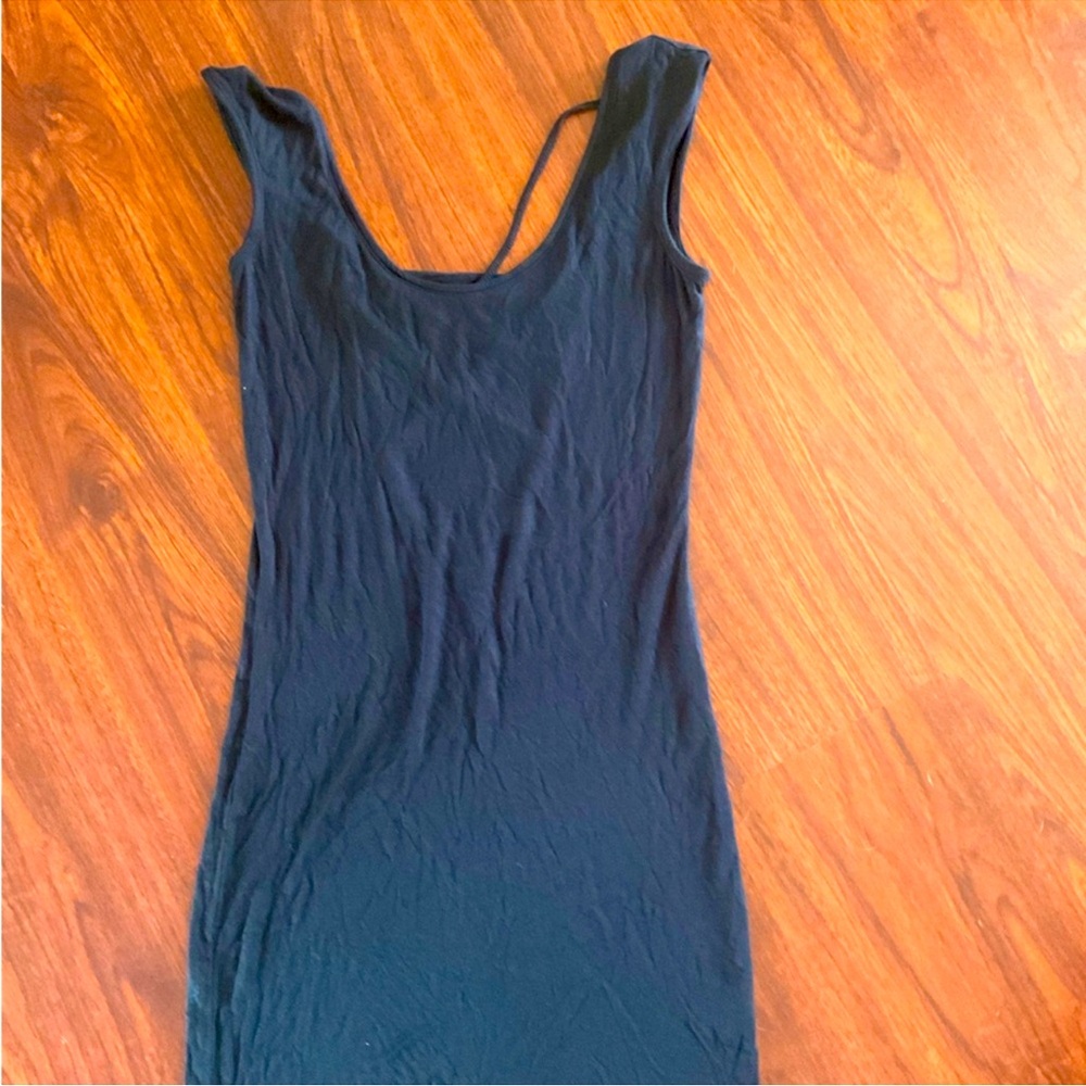 Volcom little black dress with awesome back design size small